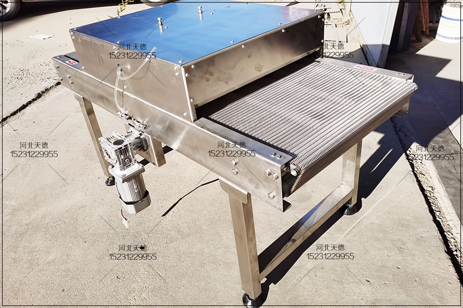 支軸鏈網(wǎng)帶輸送機